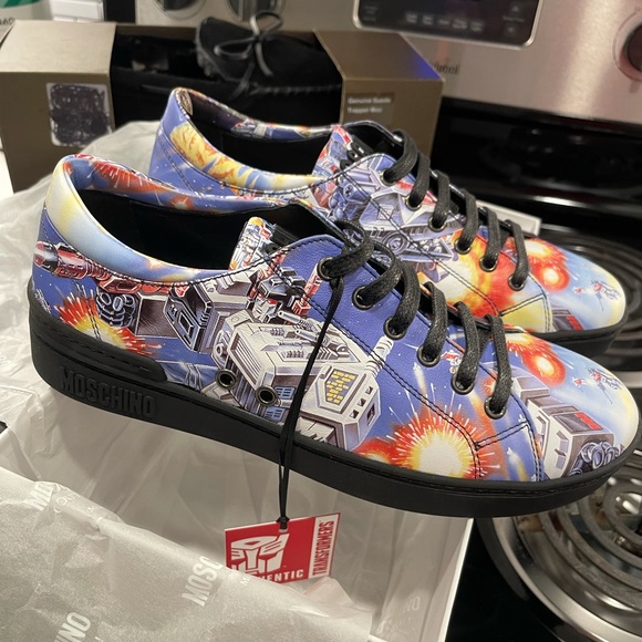 Moschino/Transformers men’s shoes eu 40 - Picture 1 of 15